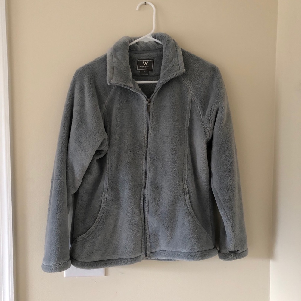 Gray Full Zip Sweatshirt